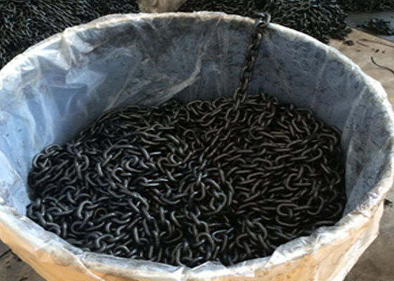 Đen 6 mm - Chuỗi nâng 32mm / Đánh bóng xích đen và Đen đen